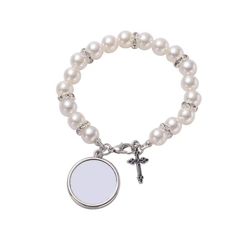 Sublimation Rosary Bracelet