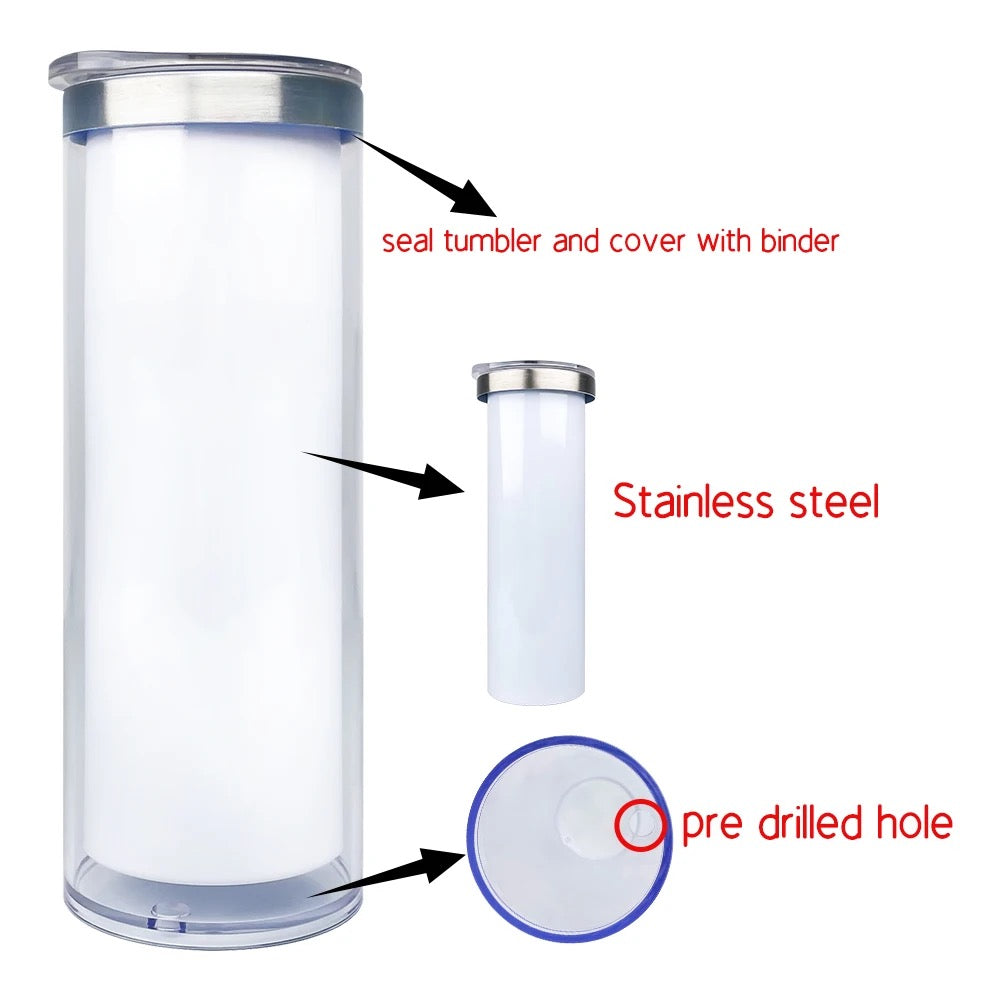 20oz SnowGlobe Tumbler