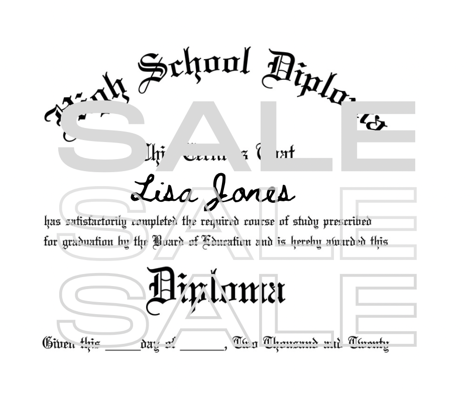 Graduation Diploma Template