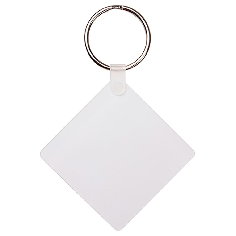 Photo Printed White Sublimation Keychain Round, Size: Normal Size at Rs  90/piece in Bermo