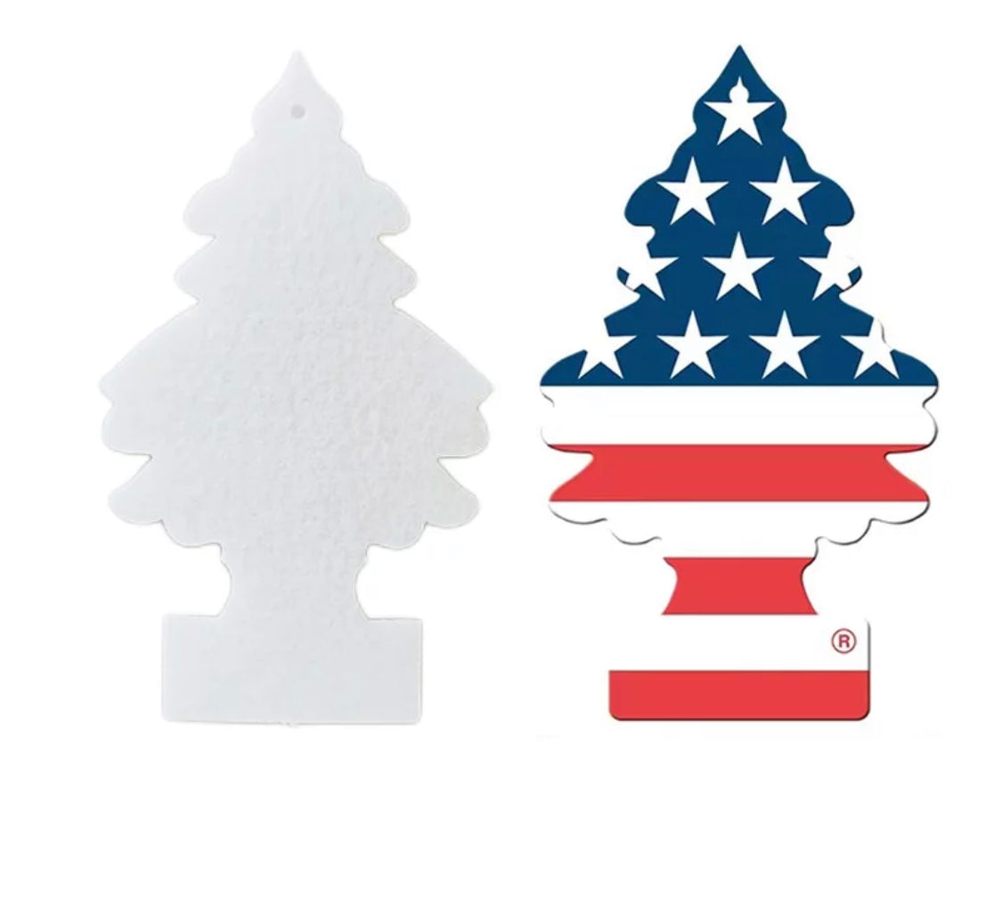 Sublimation Air Fresheners 8 pk