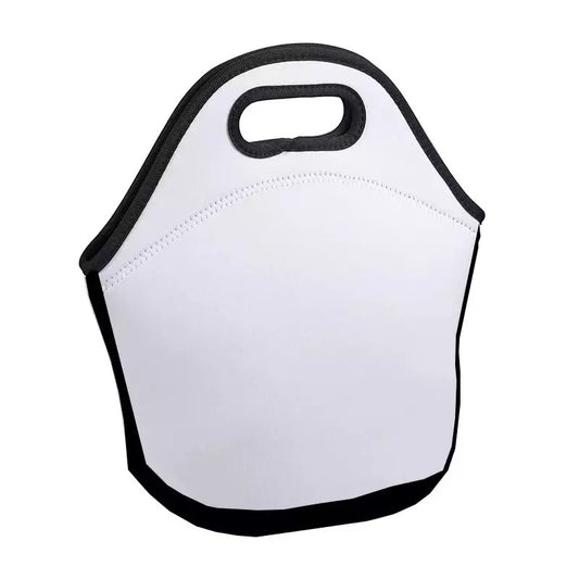 Sublimation Neoprene Lunch Tote. One sided Zipper Close RTS