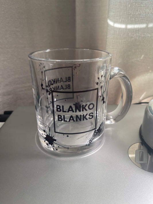 Clear Sublimation 10 oz Coffee Mug