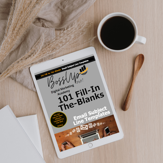 101 Fill-In the Blank Email Subject Line E-Book