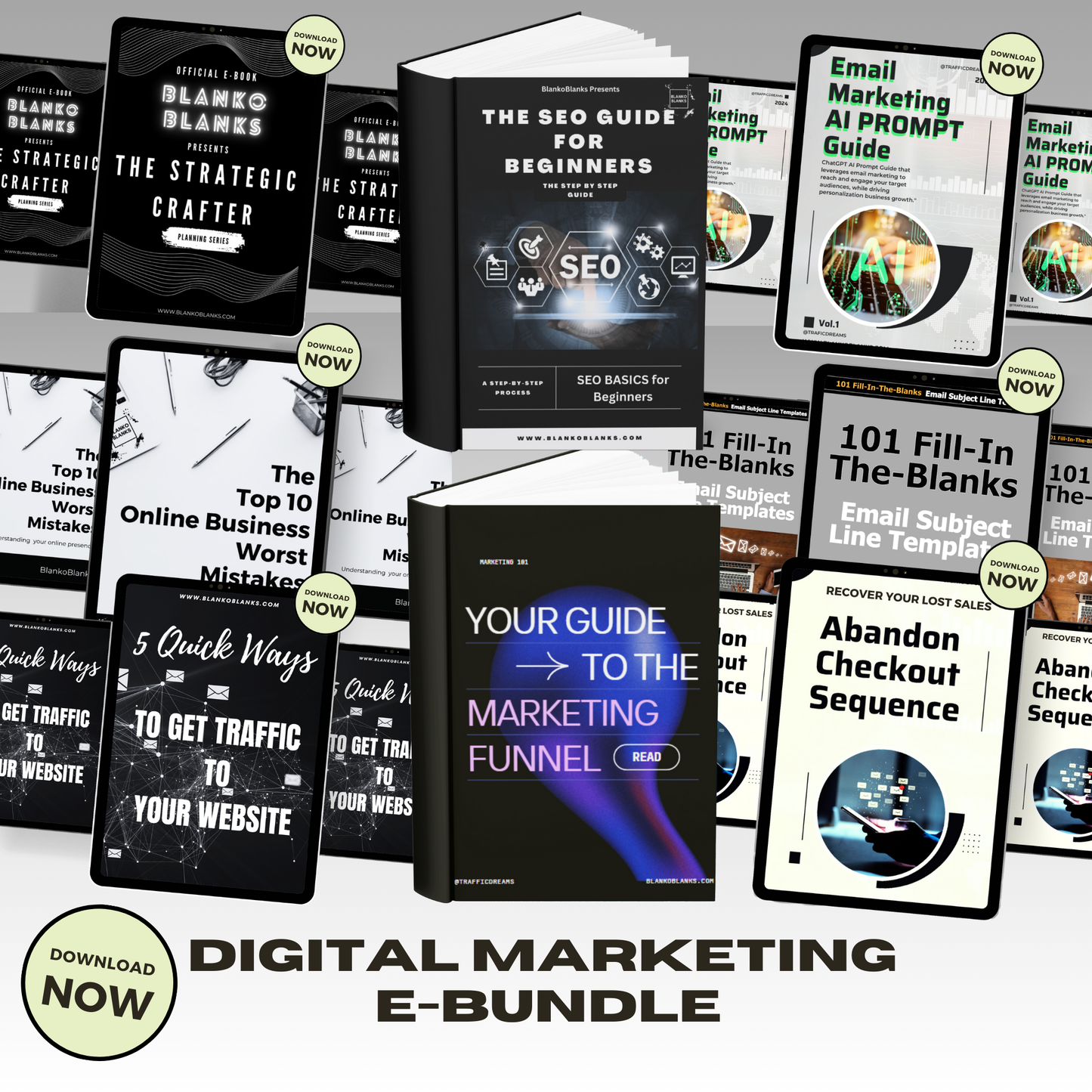 Digital Marketing E-Guide Bundle