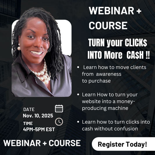 Clicks into Cash VIP Webinar + Course