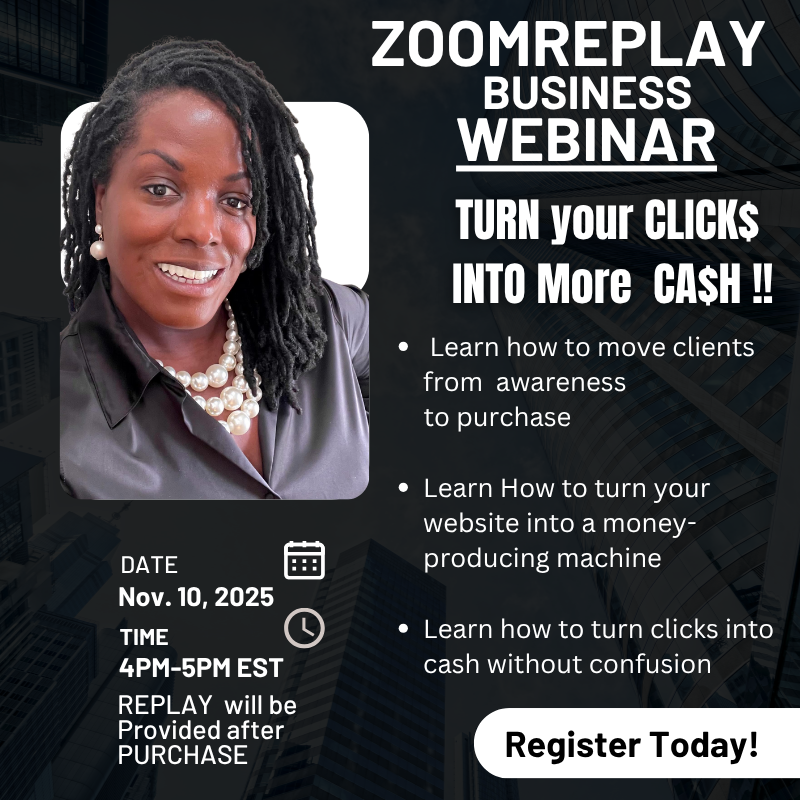 Clicks into Cash Replay Webinar