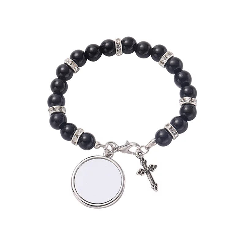 Sublimation Rosary Bracelet