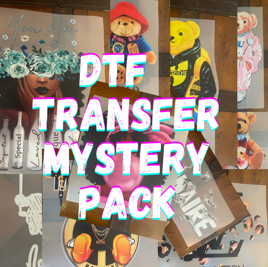 DTF Transfer Mystery Pack