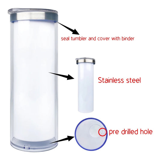 20oz SnowGlobe Tumbler
