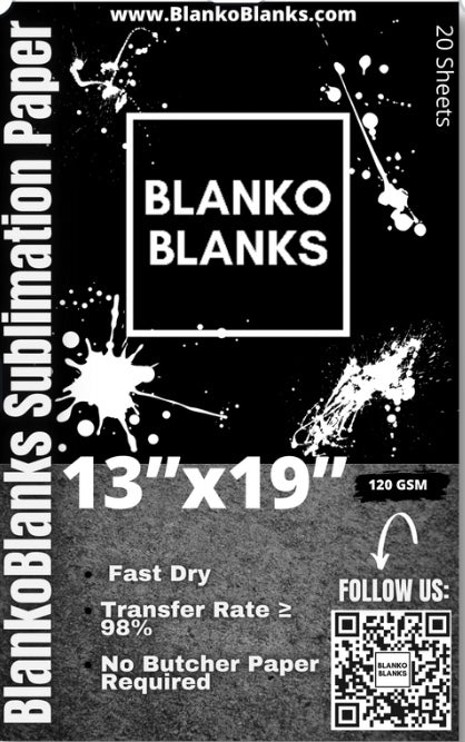 BlankoBlanks Sublimation Paper – BLANKO BLANKS