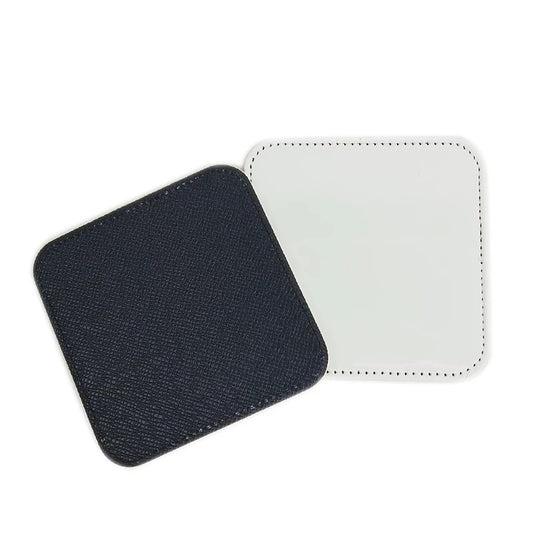 PU Leather Square Sublimation Coaster