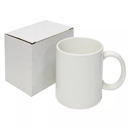 11oz Sublimation Coffee Mug with box Ready to Ship Show Now