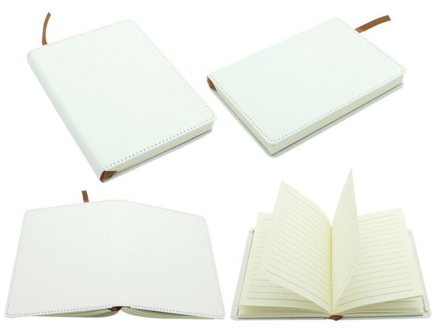 Sublimation Blank A5 Faux Leather Journal