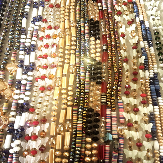 Shop your Authentic African Waist Beads! Adjustable Closure. Shop Now