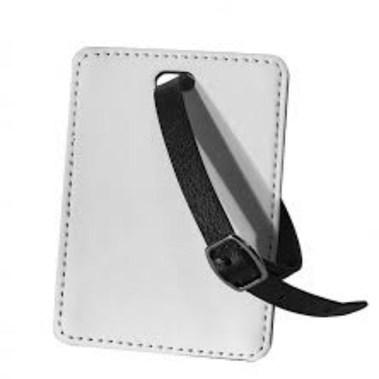 Sublimation PU leather  Dual side printing Luggage Tag  $2.00
