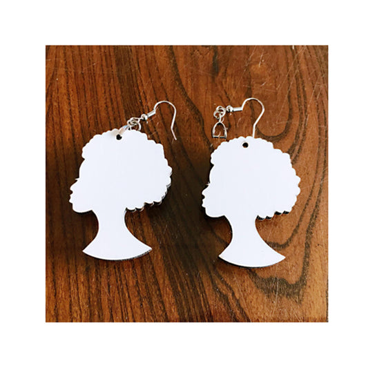 Sublimation MDF Blank Earrings